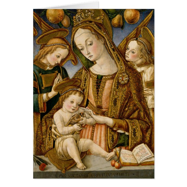 Madonna and Child with Two Angels (Front)