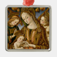 Madonna and Child with Two Angels