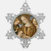 Madonna and Child with Two Angels