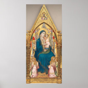 Madonna & Child - Agnolo Gaddi Fine Art Poster