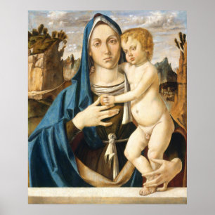 Madonna & Child - B. Montagna Fine Art Poster