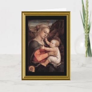 Madonna & Child Christmas Card