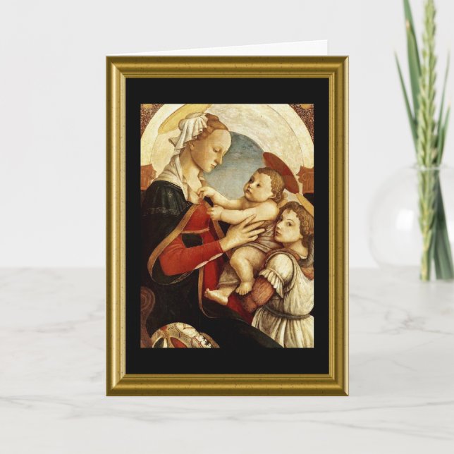 Madonna & Child Christmas Card (Front)