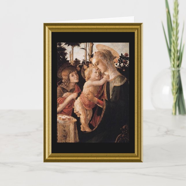 Madonna & Child Christmas Card (Front)