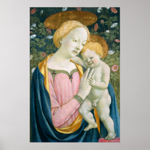 Madonna Child - Domenico Veneziano Fine Art Poster