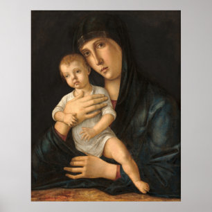 Madonna & Child - Giovanni Bellini Fine Art Poster