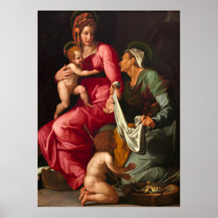 Madonna & Child Jacopino del Conte Fine Art Poster