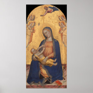 Madonna & Child - Jacopo di Cione Fine Art Poster