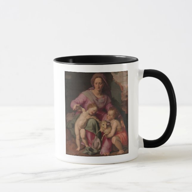Madonna & Child with Saint John the Baptist Mug (Right)