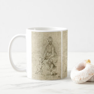 Madonna, Christ and Saint John Baptist by Rapahel Coffee Mug