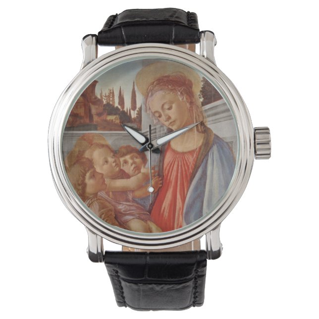 Madonna Christ Child and Angels Watch (Front)