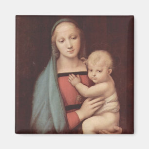 Madonna Del Granduca by Raphael Magnet
