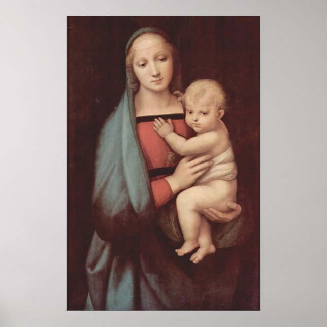 Madonna Del Granduca by Raphael Poster (Front)