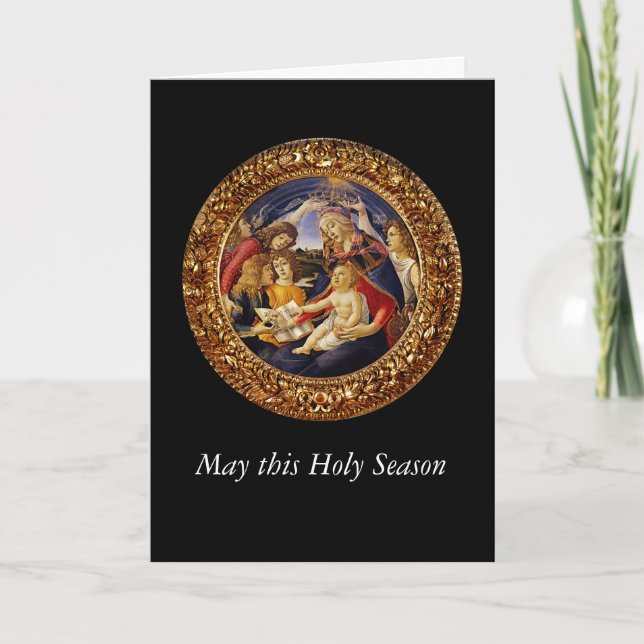 Madonna del Magnificat Holiday Card (Front)