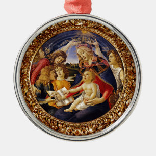 Madonna del Magnificat Metal Tree Decoration