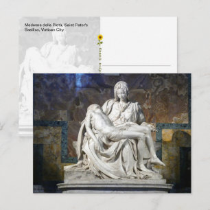 Madonna della Pietà, Vatican City - Postcard