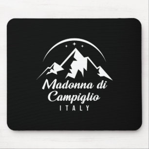 Madonna Di Campiglio Italy Ski Resort Skiing Snowb Mouse Mat
