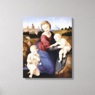 Madonna Esterhazy - Raphael - c1508 Canvas Print