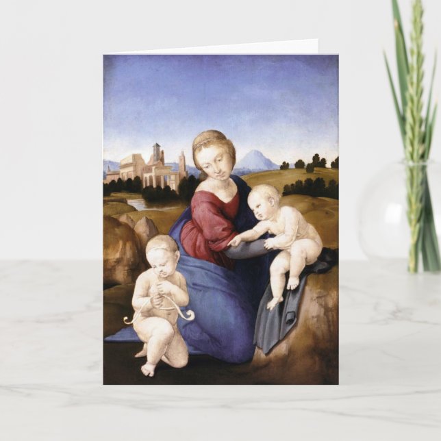 Madonna Esterhazy - Raphael - c1508 Card (Front)