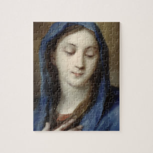 Madonna from the chapel (pastel on paper) jigsaw puzzle