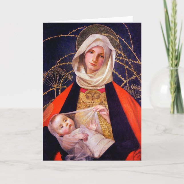 Madonna Holding Child Card (Front)