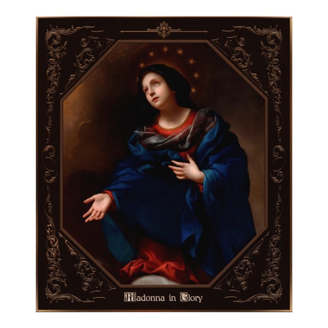Madonna in Glory by Carlo Dolci Photo Print (Front)