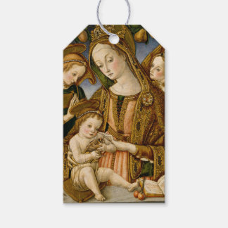 Madonna Jesus Christ Angels Elegant Christmas Gift Tags
