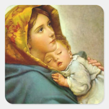 Madonna & Jesus Christmas Envelope