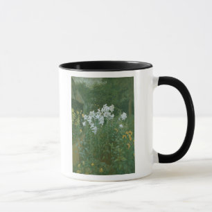 Madonna Lilies in a Garden Mug