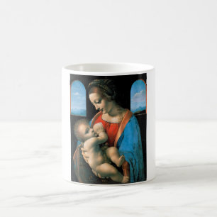 Madonna Litta, Leonardo da Vinci, 1490-1491 Coffee Mug