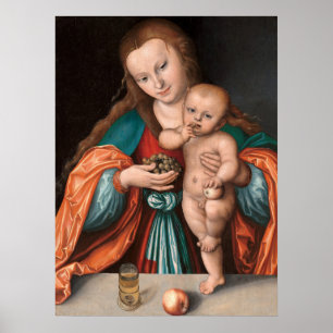 Madonna - Lucas Cranach German Fine Art Poster