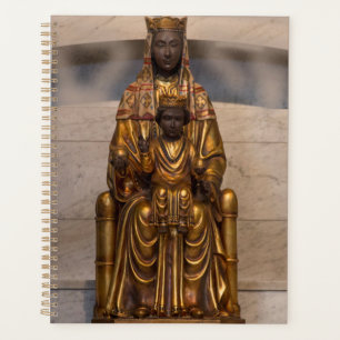Madonna of Montserrat Black Madonna Virgin Mary Planner
