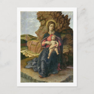 Madonna of the Cave, 1488-90 (tempera on panel) Postcard