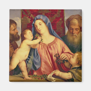 Madonna of the Cherries with Joseph Magnet