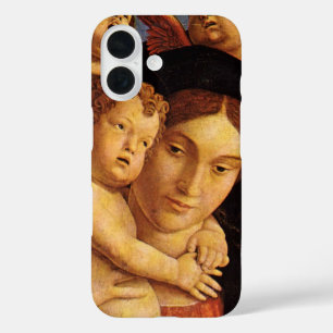 Madonna of the Cherubim by Andrea Mantegna iPhone 16 Case