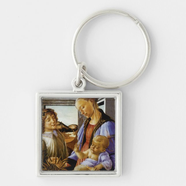 Madonna of the Eucharist Key Ring (Front)