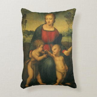 Madonna of the Goldfinch by Raphael Sanzio Decorative Cushion