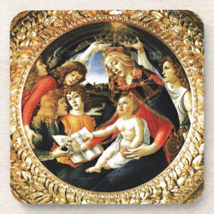 Madonna of the Magnificat Coaster