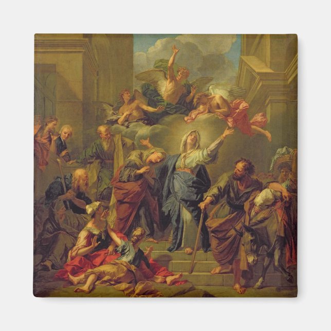 Madonna of the Magnificat Magnet (Front)