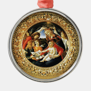 Madonna of the Magnificat Metal Tree Decoration