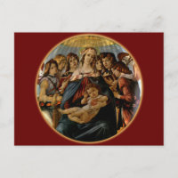 Madonna of the Pomegranate - Botticelli
