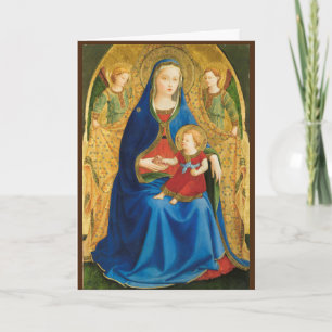 Madonna of the Pomegranate Nativity Card