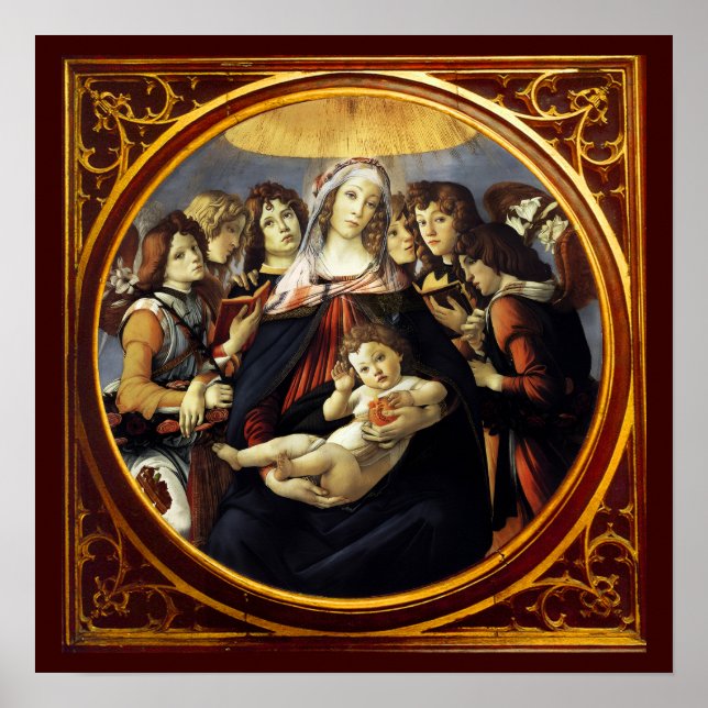 Madonna of the Pomegranate Poster (Front)