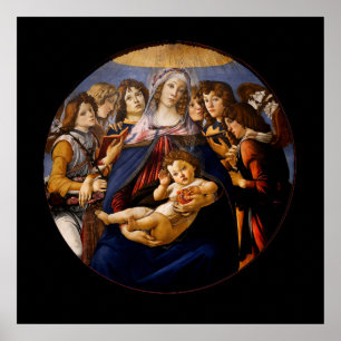 Madonna of the Pomegranate Poster