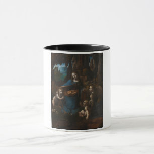 Madonna of the Rocks, Virgin Mary, Jesus, John Mug