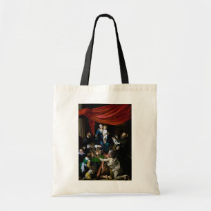 Madonna of the Rosary, Caravaggio Tote Bag