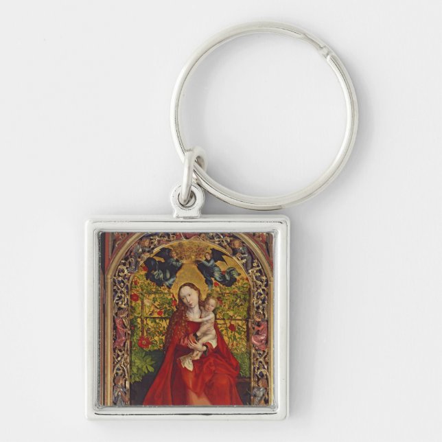 Madonna of the Rose Bower, 1473 Key Ring (Front)