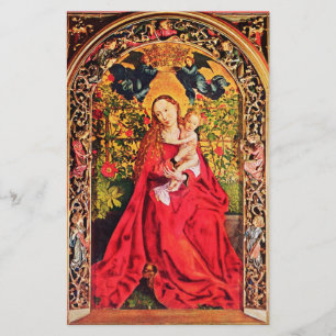 MADONNA OF THE ROSE BOWER STATIONERY