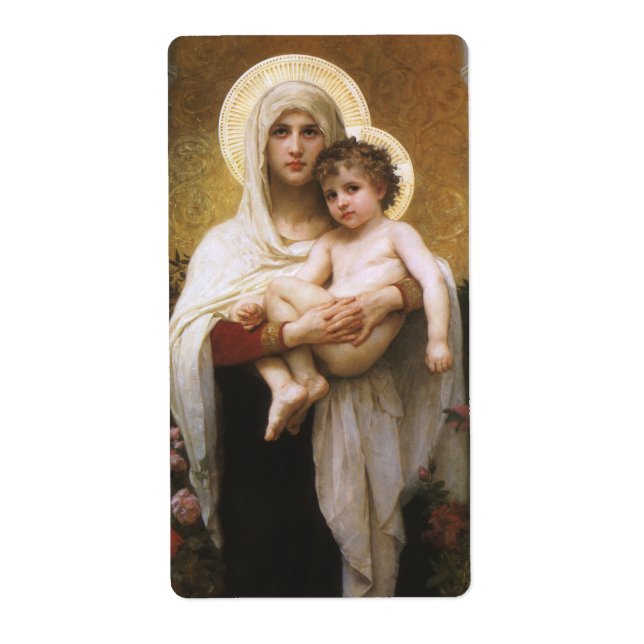 Madonna of the Roses by Bouguereau (Front)