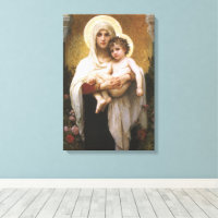 Madonna of the Roses by Bouguereau